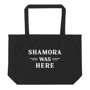 Large organic tote bag